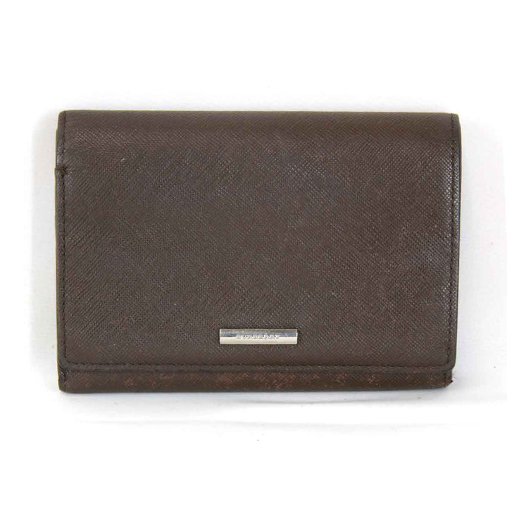『USED』 
BURBERRY バーバリー 
 二つ折り財布 
レザー ブラウン