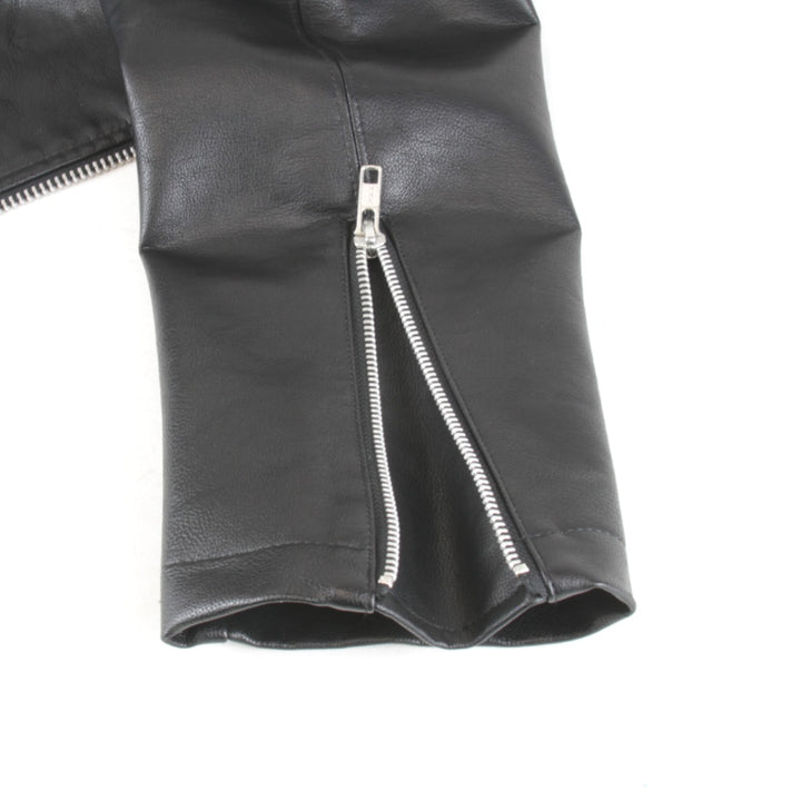 良品『USED』 
AZUL by moussy アズールバイマウジー 
 ライダースジャケット 
 ブラック