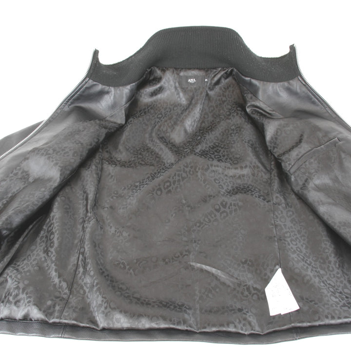 良品『USED』 
AZUL by moussy アズールバイマウジー 
 ライダースジャケット 
 ブラック