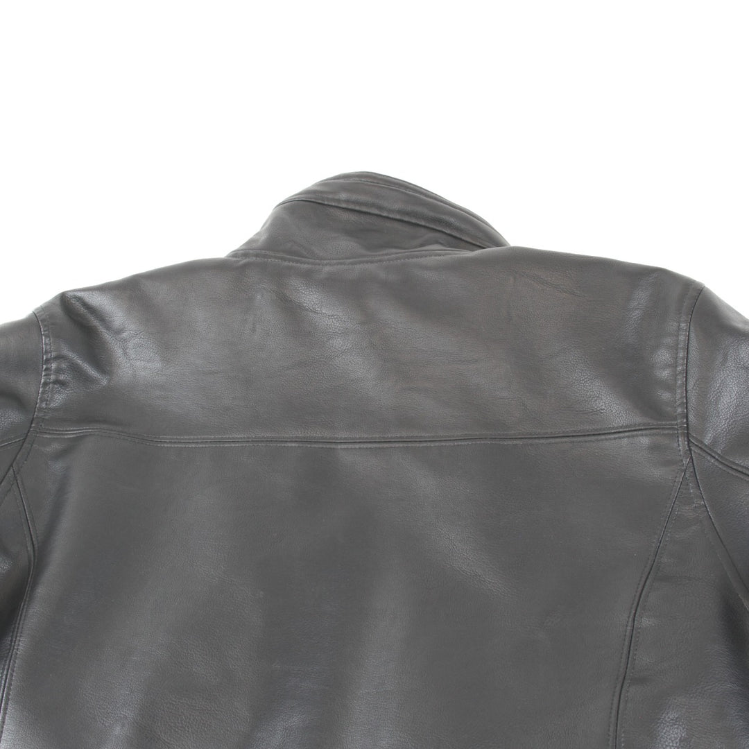 良品『USED』 
AZUL by moussy アズールバイマウジー 
 ライダースジャケット 
 ブラック