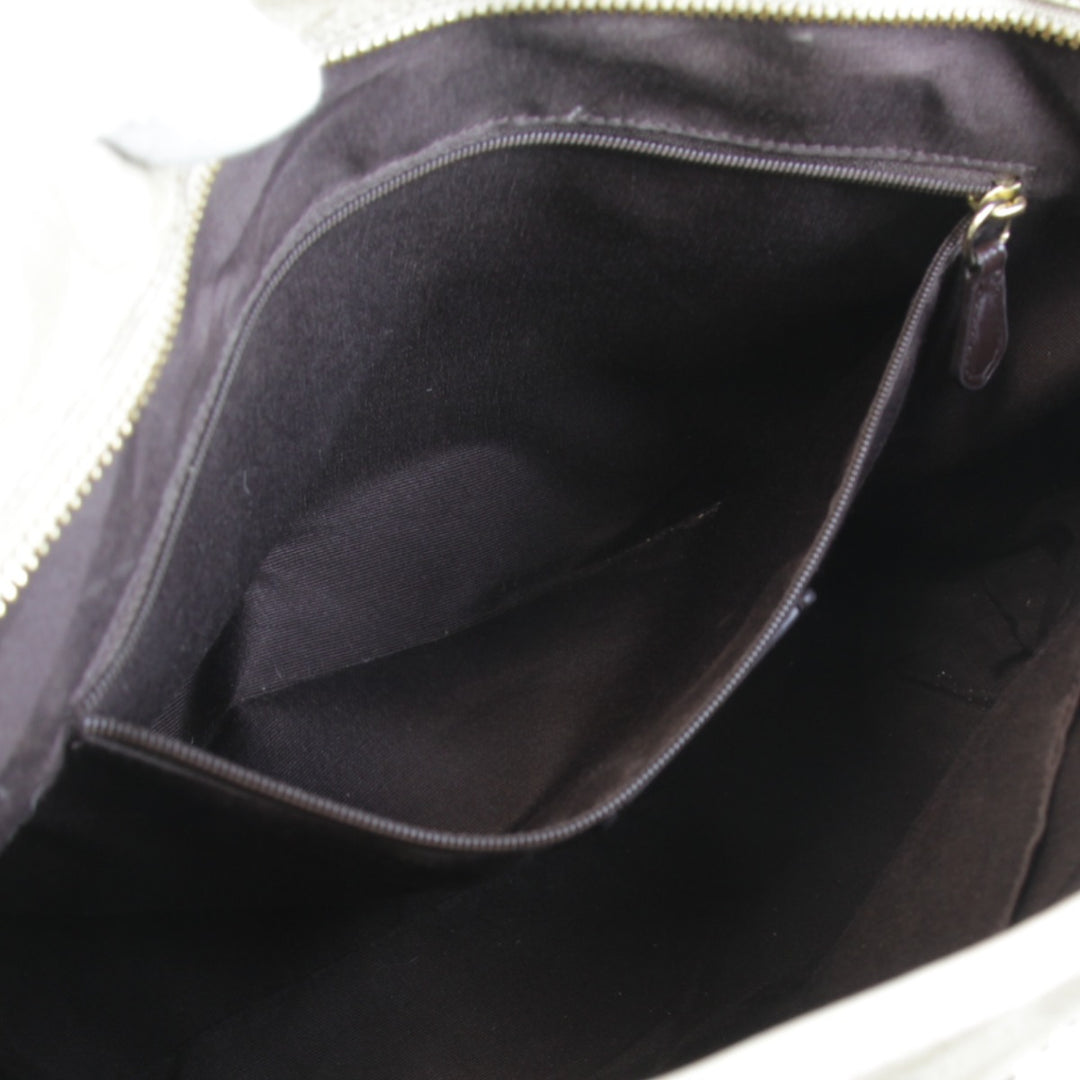 『USED』 
COACH コーチ 
 シグネチャー F58292 トートバッグ 
PVCコーティングキャンバス ベージュ