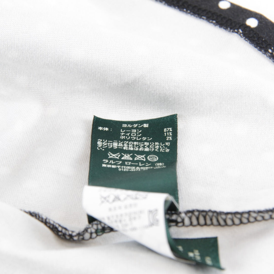 『USED』 
RALPH LAUREN ラルフローレン 
 ワンピース 
レーヨン/ナイロン /ポリウレタン ブラック