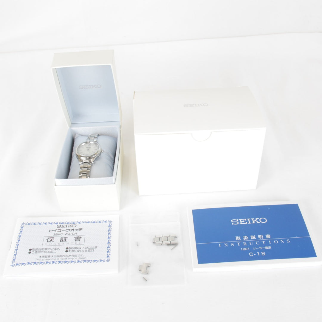 良品『USED』 
SEIKO 
腕時計
 ソーラー電波時計 レディース