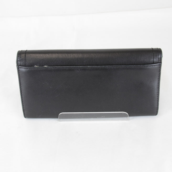 『USED』 
COACH コーチ 
 長財布 
レザー ブラック