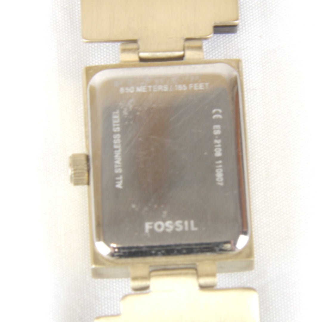 ジャンク『動作未確認』 
FOSSIL スクエア 腕時計 EC-2108 
腕時計
 クォーツ レディース