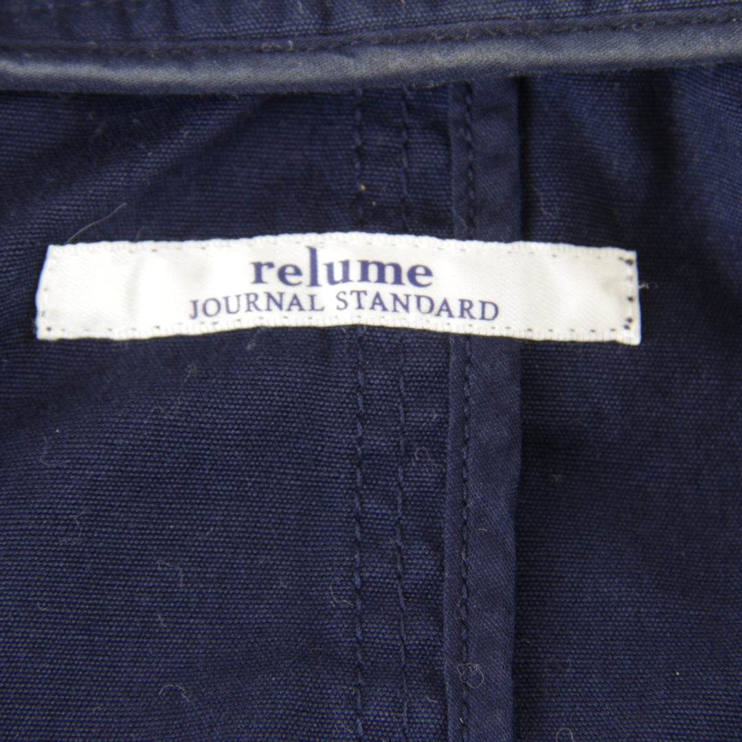 『USED』 
JOURNAL STANDARD relume ジャーナルスタンダード　レリューム 
 Mサイズ マウンテンパーカー 
コットン ネイビー