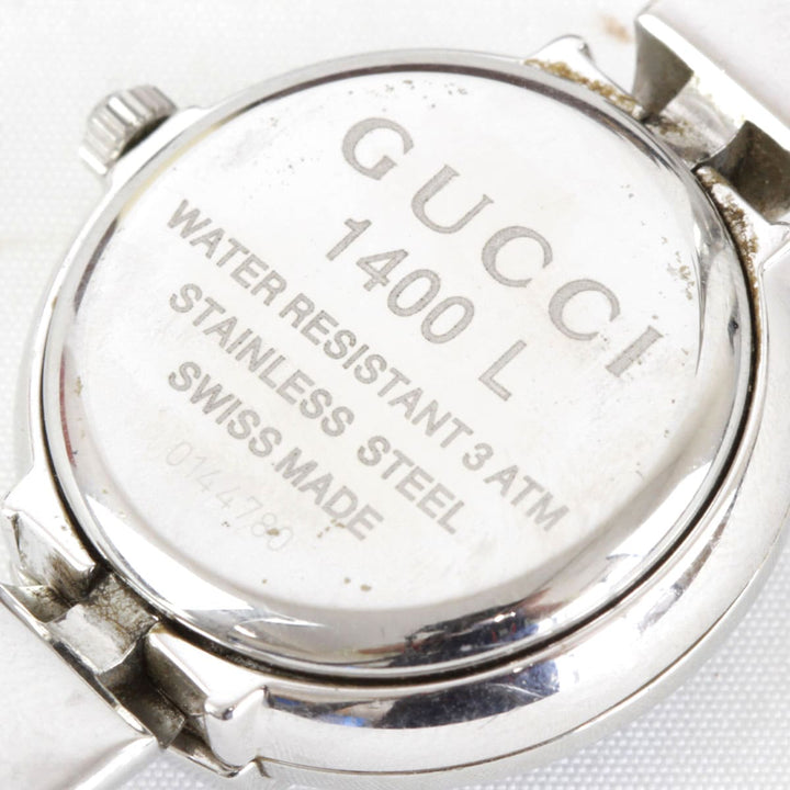 ジャンク『不動品』 
GUCCI  1400L バングルウォッチ 
腕時計
 クォーツ レディース