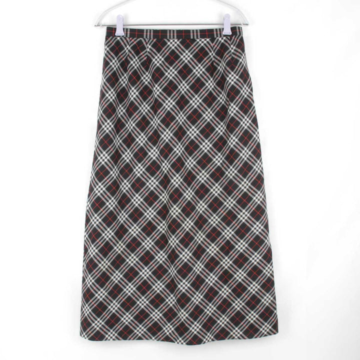 『USED』 
BURBERRY バーバリー 
 スカート 
ウール ブラック