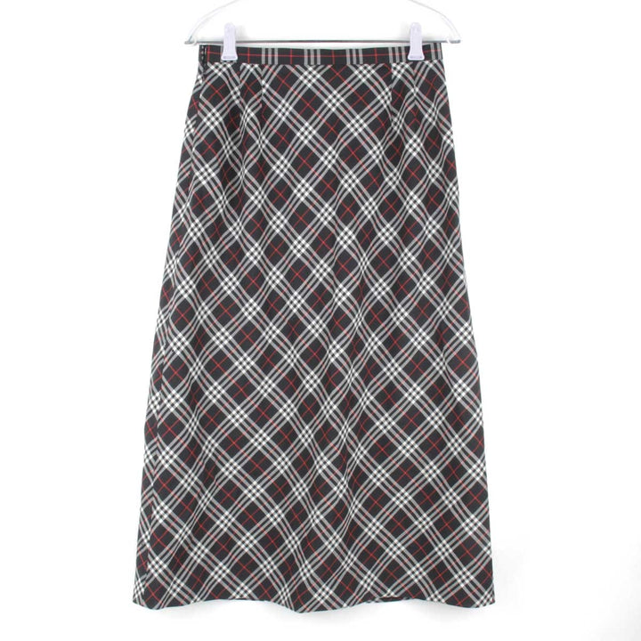 『USED』 
BURBERRY バーバリー 
 スカート 
ウール ブラック