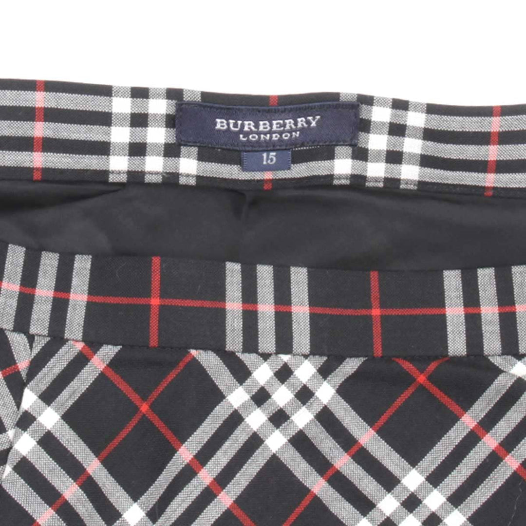 『USED』 
BURBERRY バーバリー 
 スカート 
ウール ブラック
