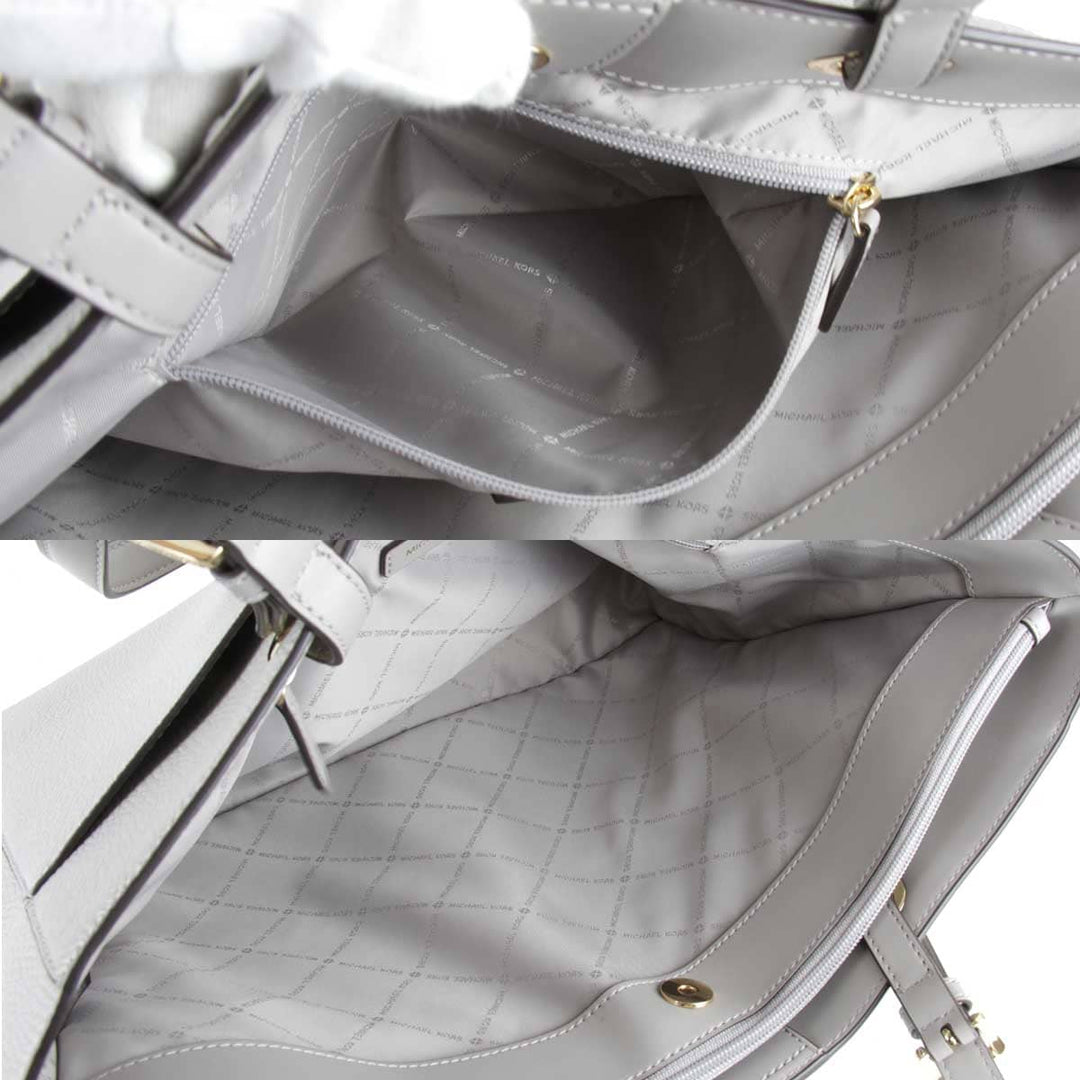 美品『USED』 
Michael Kors マイケルコース 
 トートバッグ 
レザー グレー