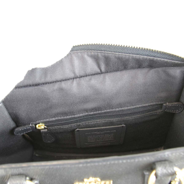 美品『USED』 
COACH コーチ 
 F11925 ショルダーバッグ 
レザー グレー