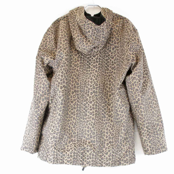 『USED』 
FENDI フェンディ 
 リバーシブルパーカー パーカー 
 ブラック/レオパード