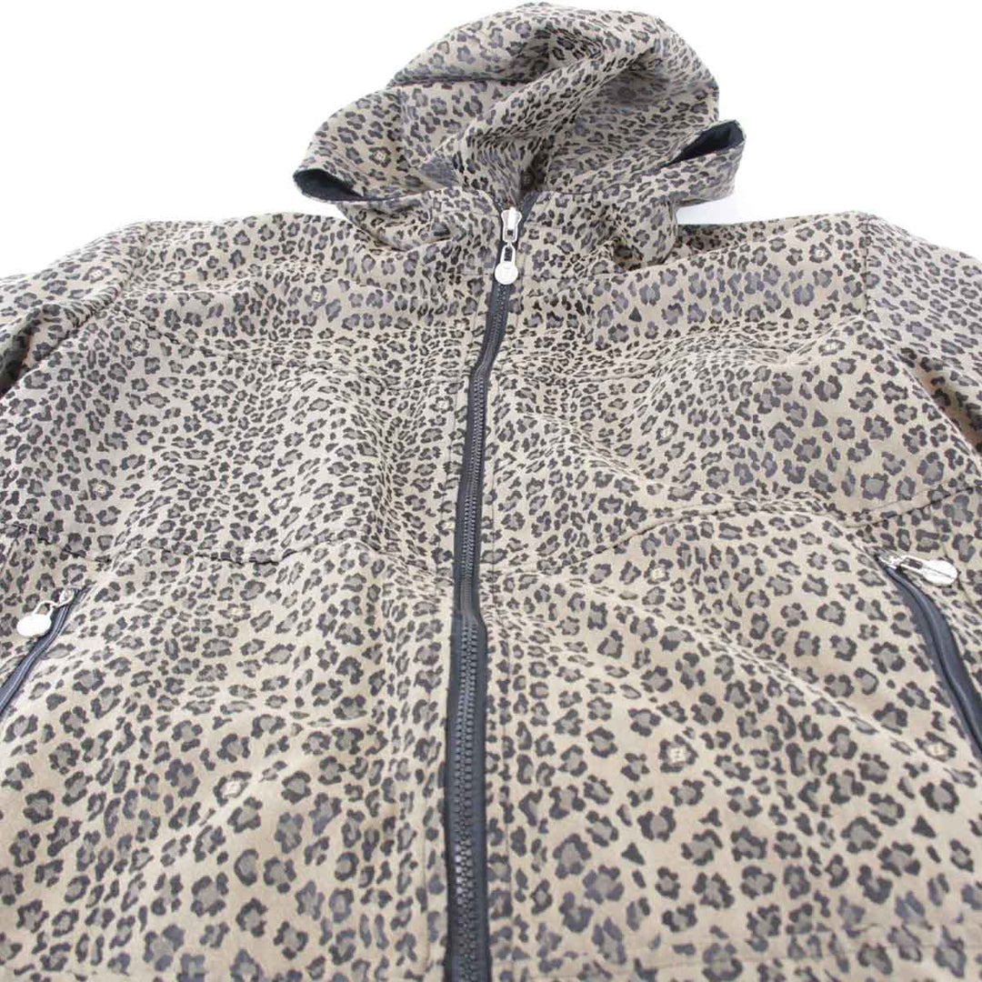 『USED』 
FENDI フェンディ 
 リバーシブルパーカー パーカー 
 ブラック/レオパード