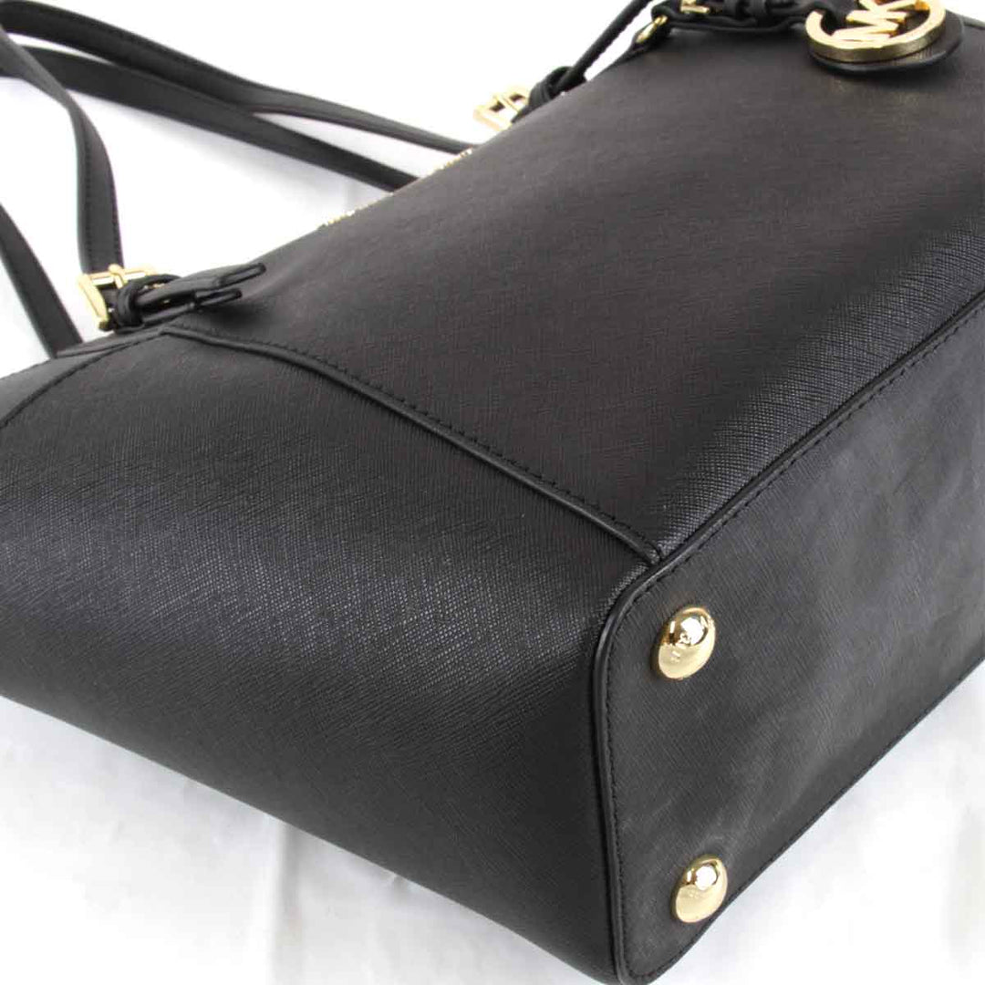 良品『USED』 
Michael Kors マイケルコース 
 トートバッグ 
レザー ブラック