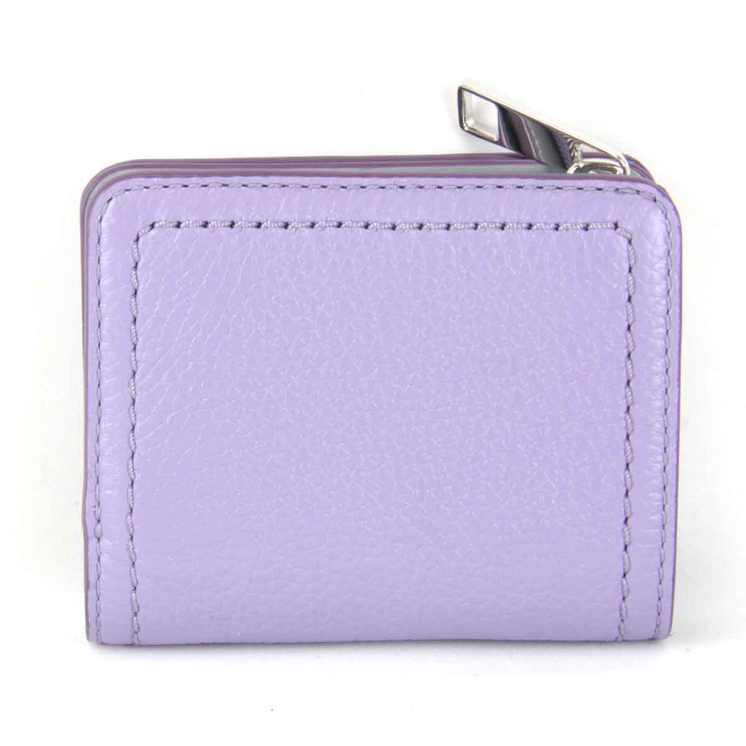 『美品』 
MARC JACOBS マークジェイコブス 
 二つ折り財布 
レザー パープル
