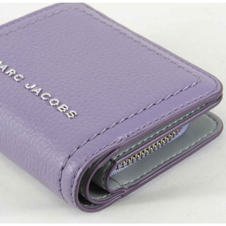 『美品』 
MARC JACOBS マークジェイコブス 
 二つ折り財布 
レザー パープル