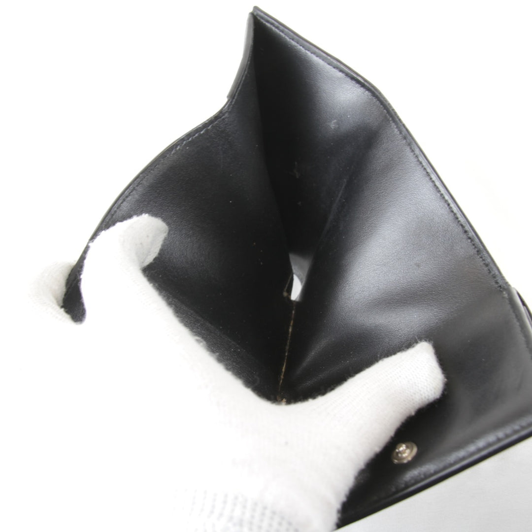 【価格改定】『USED』 
CELINE セリーヌ 
 10E603BEL 三つ折り財布 
レザー ブラック