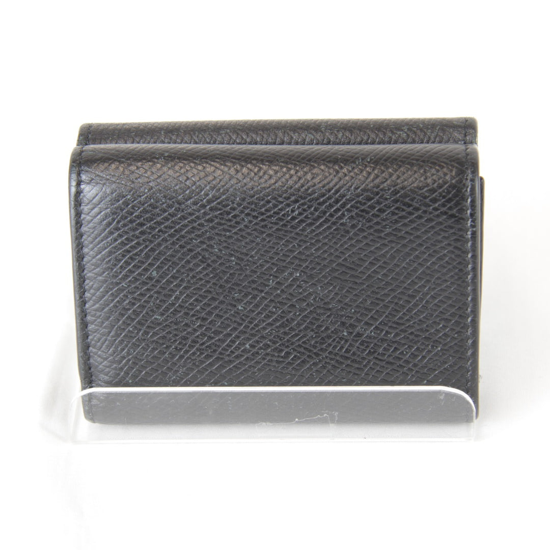 【価格改定】『USED』 
CELINE セリーヌ 
 10E603BEL 三つ折り財布 
レザー ブラック