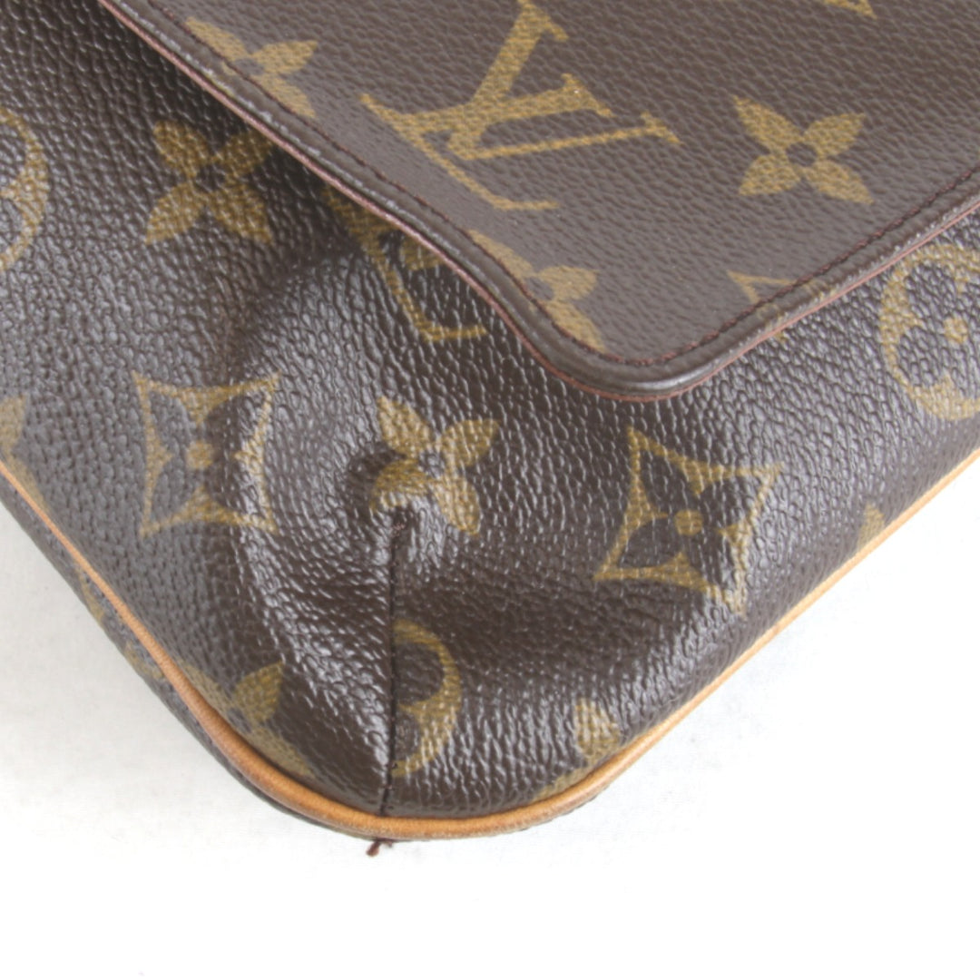 『USED』 
LOUIS VUITTON ルイ・ヴィトン 
 M51257 ショルダーバッグ 
モノグラムキャンバス ブラウン