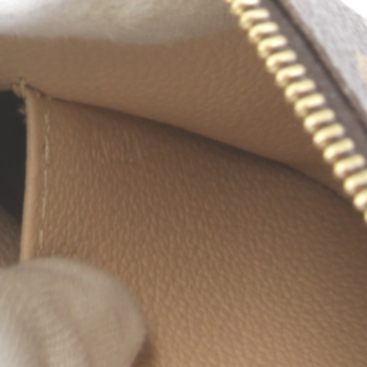 美品『USED』 
LOUIS VUITTON ルイ・ヴィトン 
 ポシェットコスメティックPM M47515 化粧ポーチ 
モノグラムキャンバス ブラウン