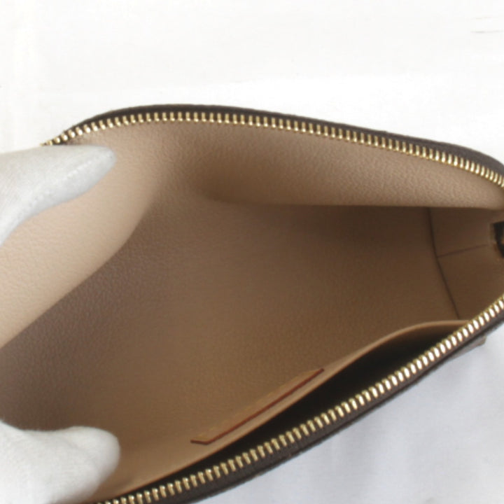 美品『USED』 
LOUIS VUITTON ルイ・ヴィトン 
 ポシェットコスメティックPM M47515 化粧ポーチ 
モノグラムキャンバス ブラウン