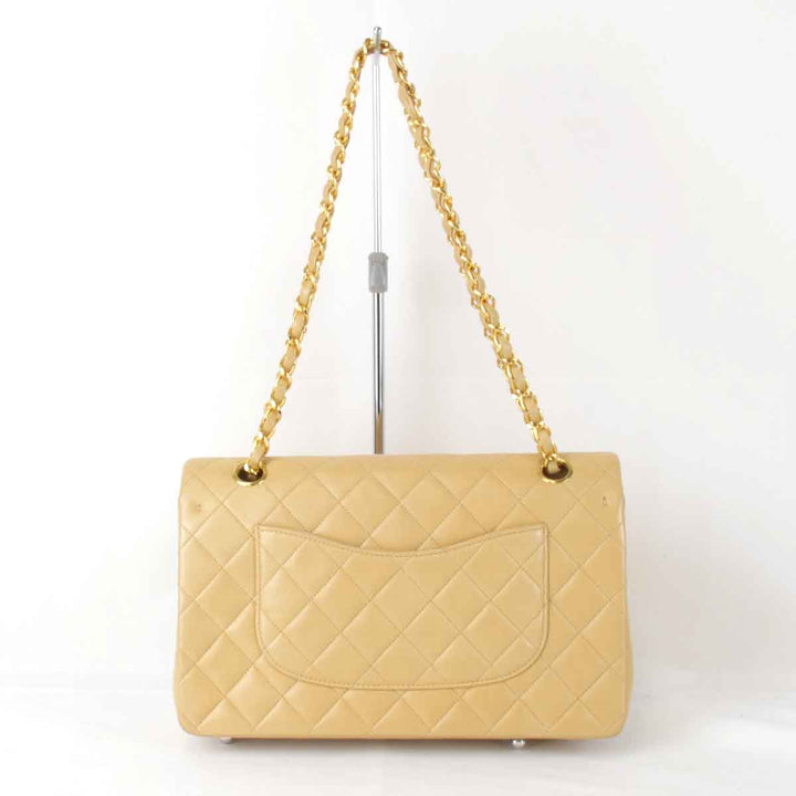 良品『USED』 
CHANEL シャネル 
 マトラッセ チェーンショルダー ショルダーバッグ 
ラムスキン ベージュ