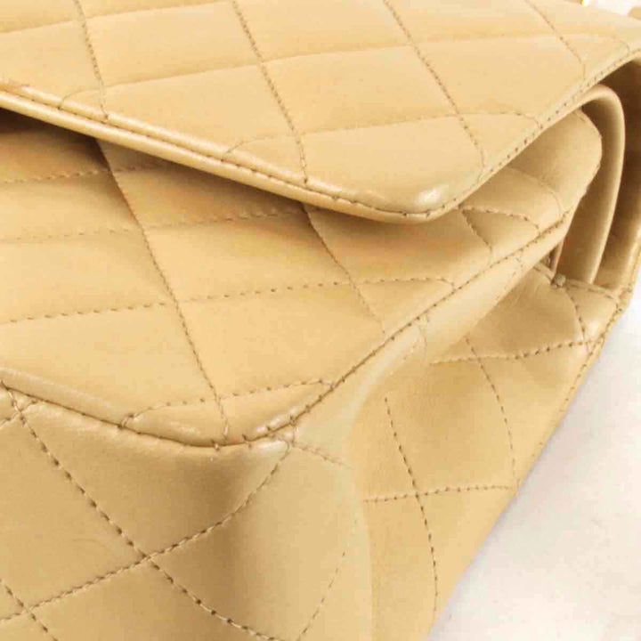 良品『USED』 
CHANEL シャネル 
 マトラッセ チェーンショルダー ショルダーバッグ 
ラムスキン ベージュ