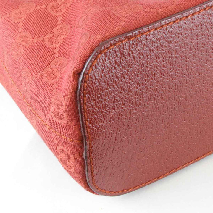 美品『USED』 
GUCCI グッチ 
 ワンショルダーバッグ 115002 3444 ショルダーバッグ 
GGキャンバス レッド