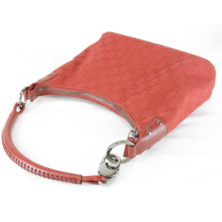 美品『USED』 
GUCCI グッチ 
 ワンショルダーバッグ 115002 3444 ショルダーバッグ 
GGキャンバス レッド