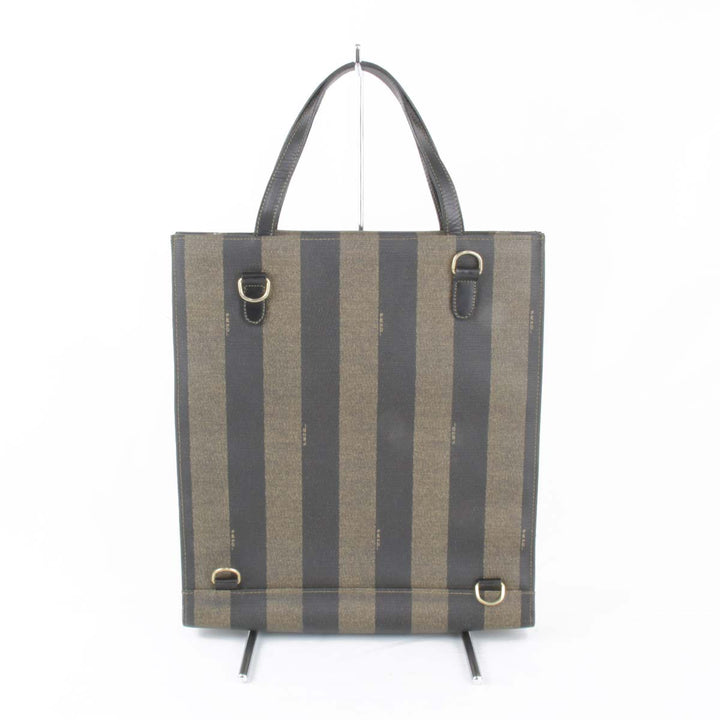 美品『USED』 
FENDI フェンディ 
 ショルダーバッグ 
PVCコーティングキャンバス カーキ