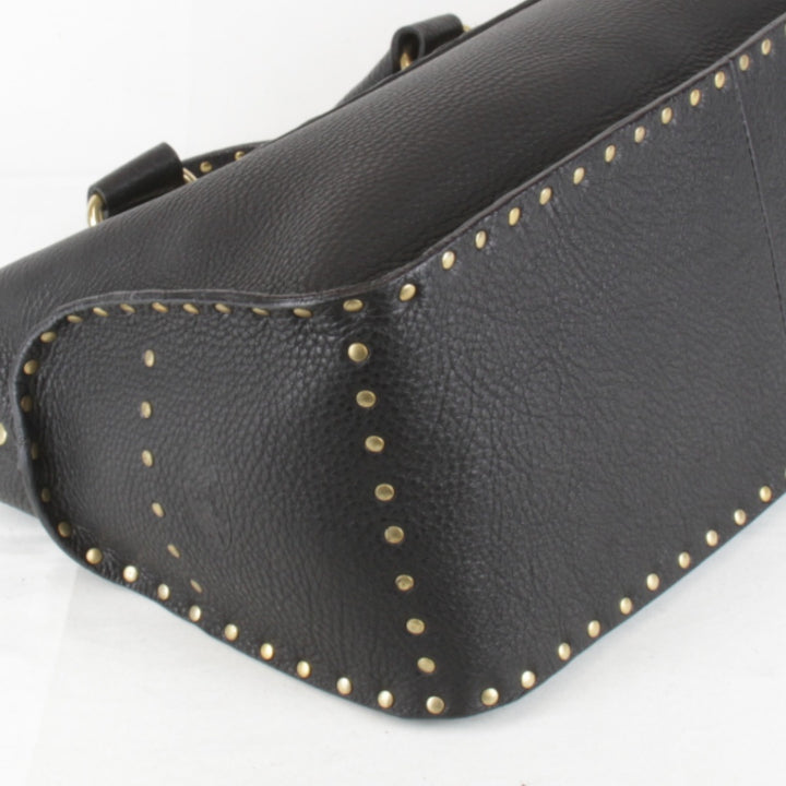 美品『USED』 
CELINE セリーヌ 
 ハンドバッグ 
レザー ブラック