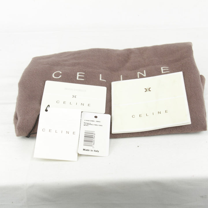 美品『USED』 
CELINE セリーヌ 
 ハンドバッグ 
レザー ブラック