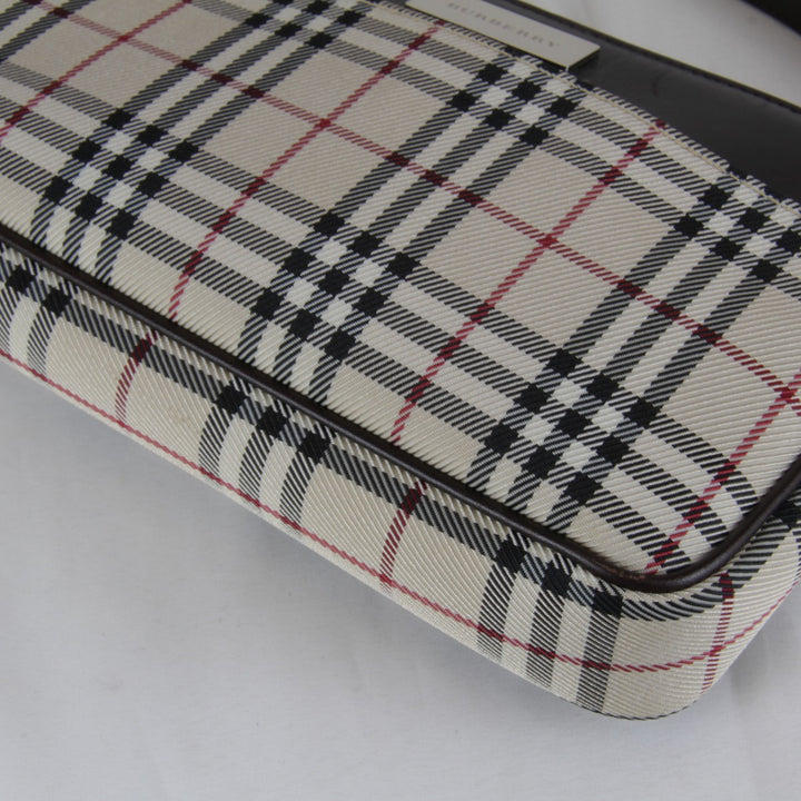 【価格改定】『USED』 
BURBERRY バーバリー 
 ショルダーバッグ 
キャンバス ベージュ