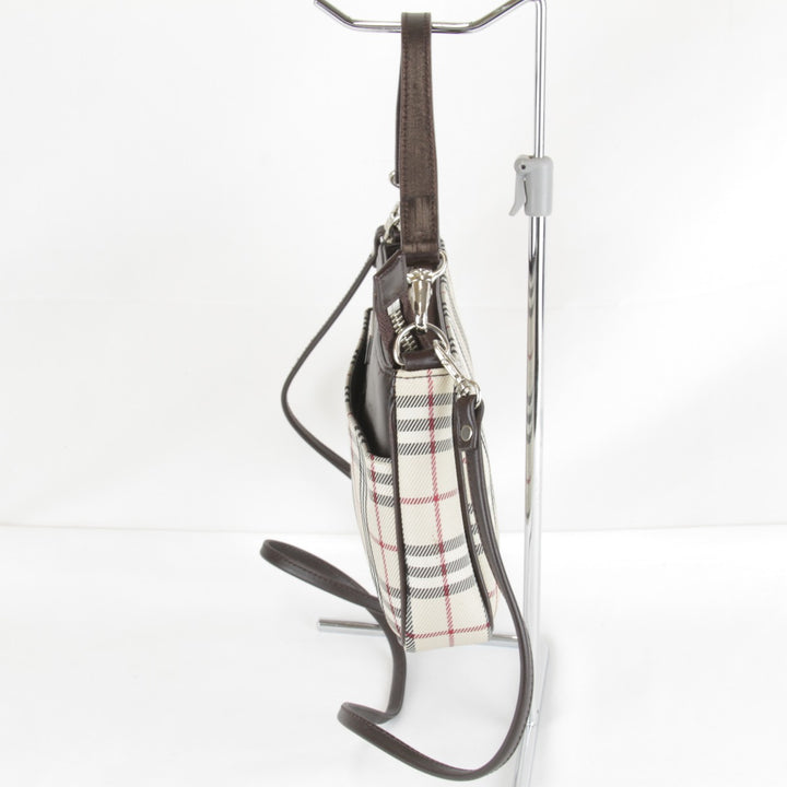 【価格改定】『USED』 
BURBERRY バーバリー 
 ショルダーバッグ 
キャンバス ベージュ