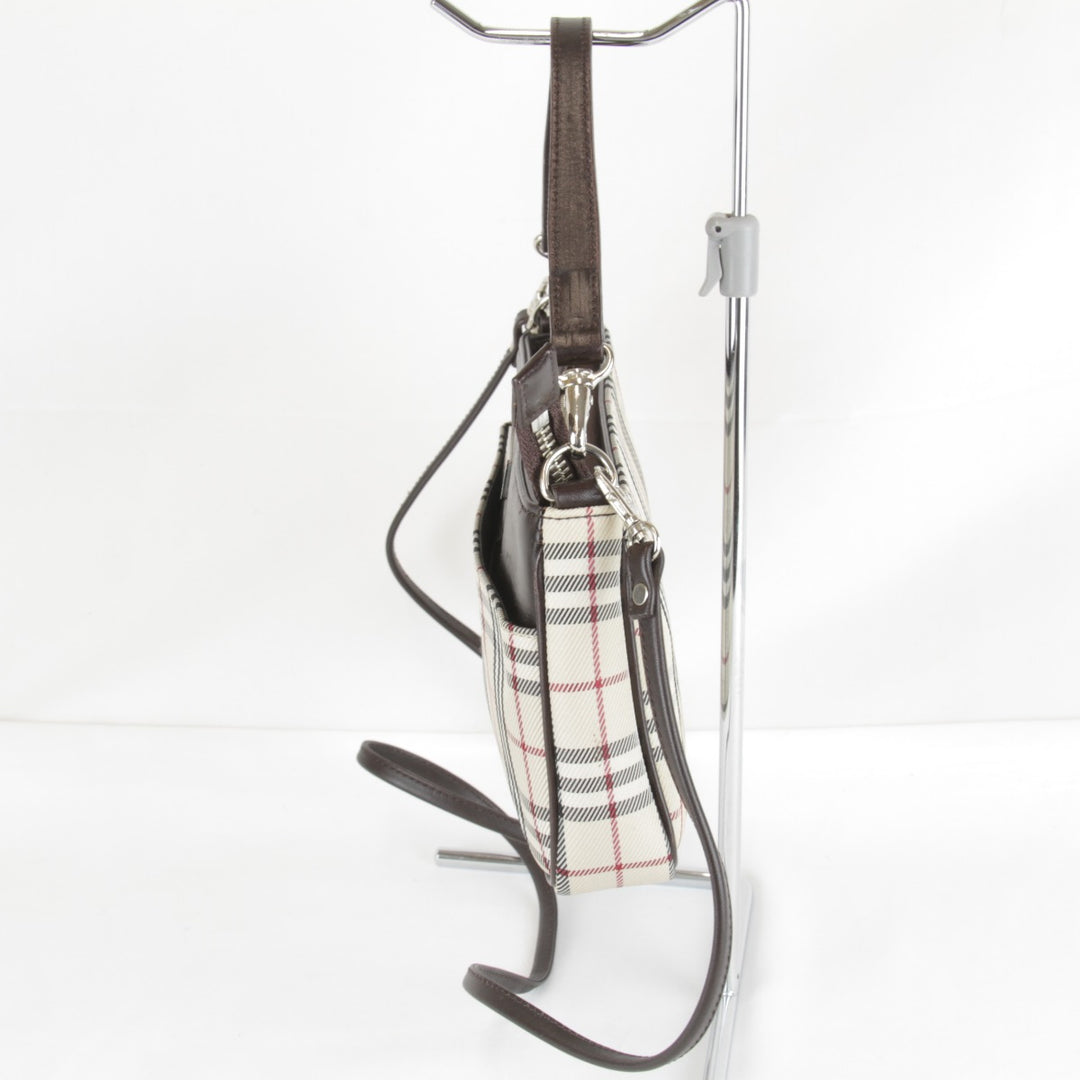 【価格改定】『USED』 
BURBERRY バーバリー 
 ショルダーバッグ 
キャンバス ベージュ