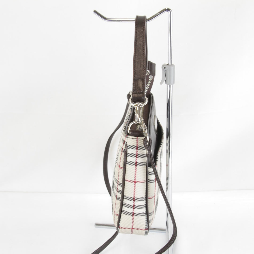 【価格改定】『USED』 
BURBERRY バーバリー 
 ショルダーバッグ 
キャンバス ベージュ