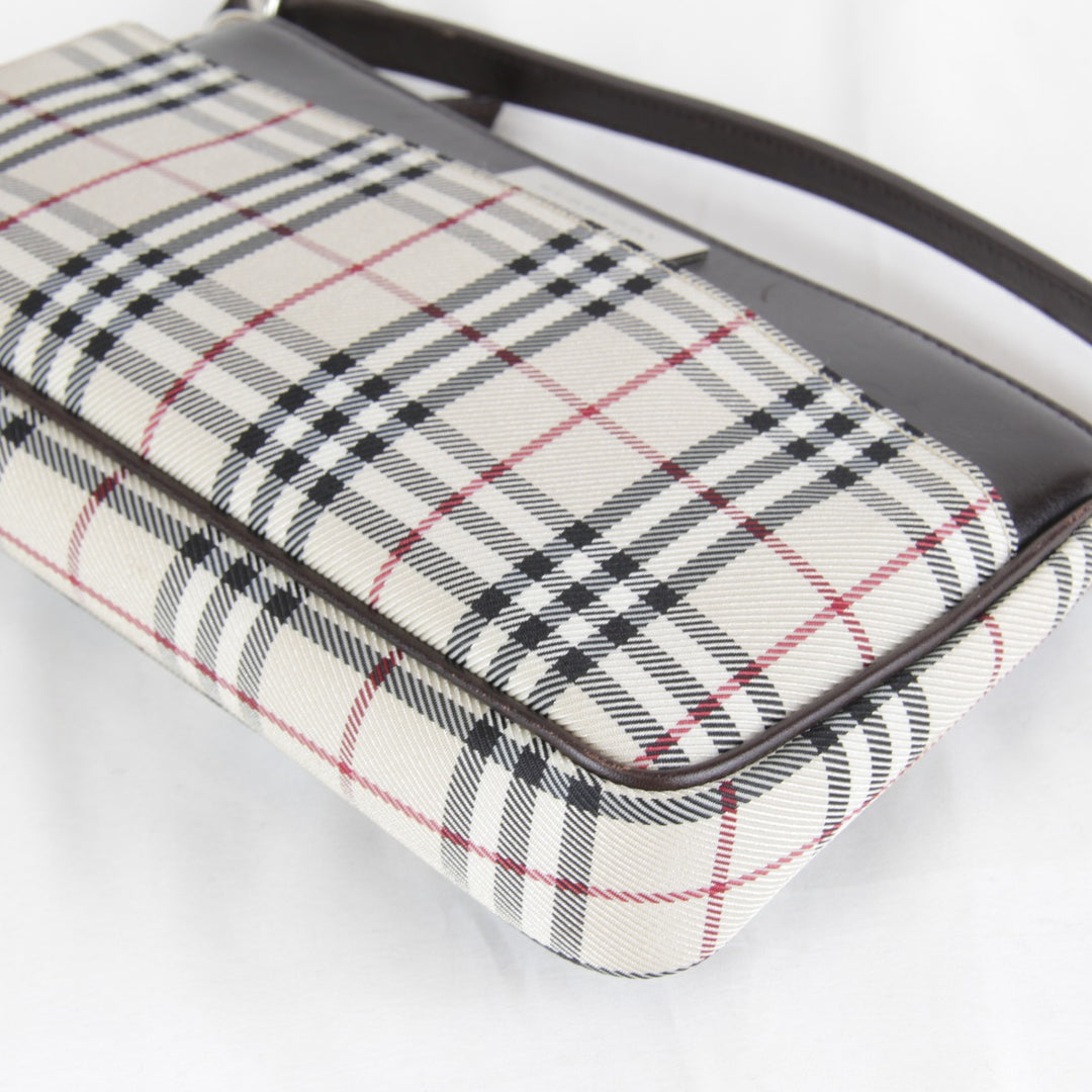【価格改定】『USED』 
BURBERRY バーバリー 
 ショルダーバッグ 
キャンバス ベージュ