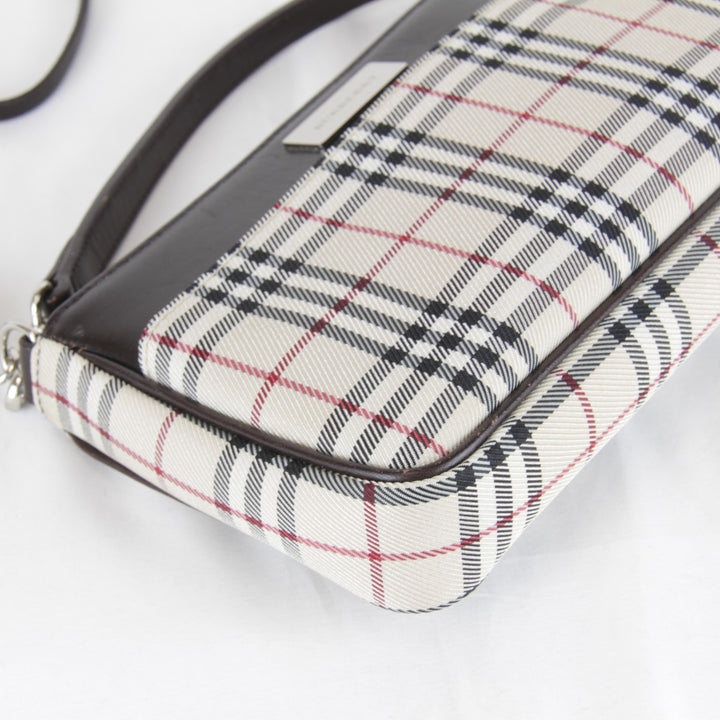 【価格改定】『USED』 
BURBERRY バーバリー 
 ショルダーバッグ 
キャンバス ベージュ