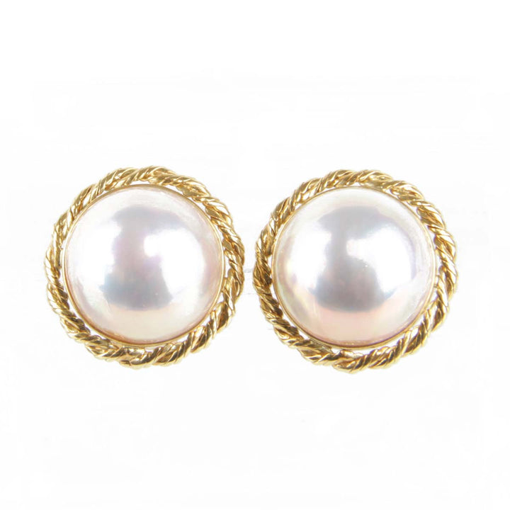 美品『USED』 K18 
イヤリング
 9.7g