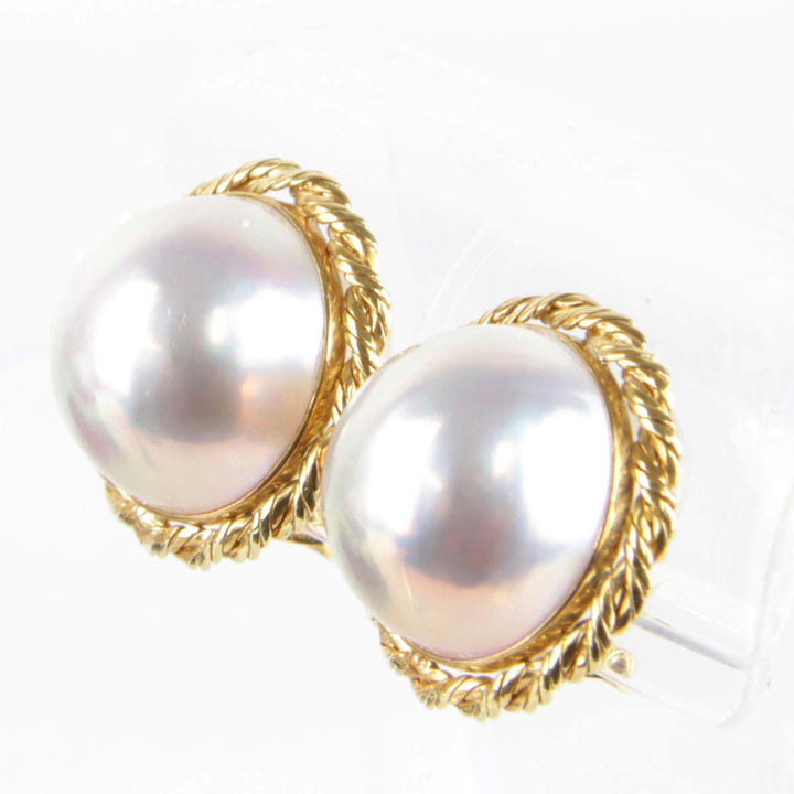 美品『USED』 K18 
イヤリング
 9.7g
