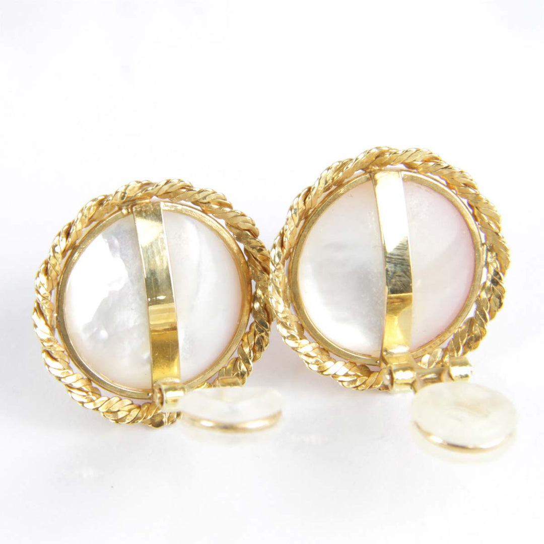 美品『USED』 K18 
イヤリング
 9.7g