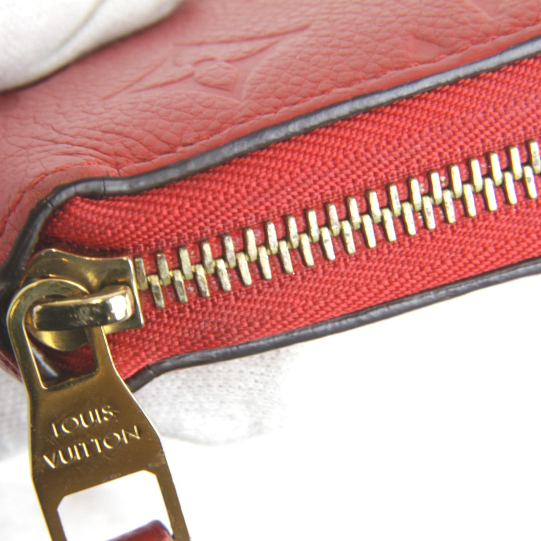 良品『USED』 
LOUIS VUITTON ルイ・ヴィトン 
 ジッピーウォレット M61865 長財布 
モノグラムアンプラント レッド