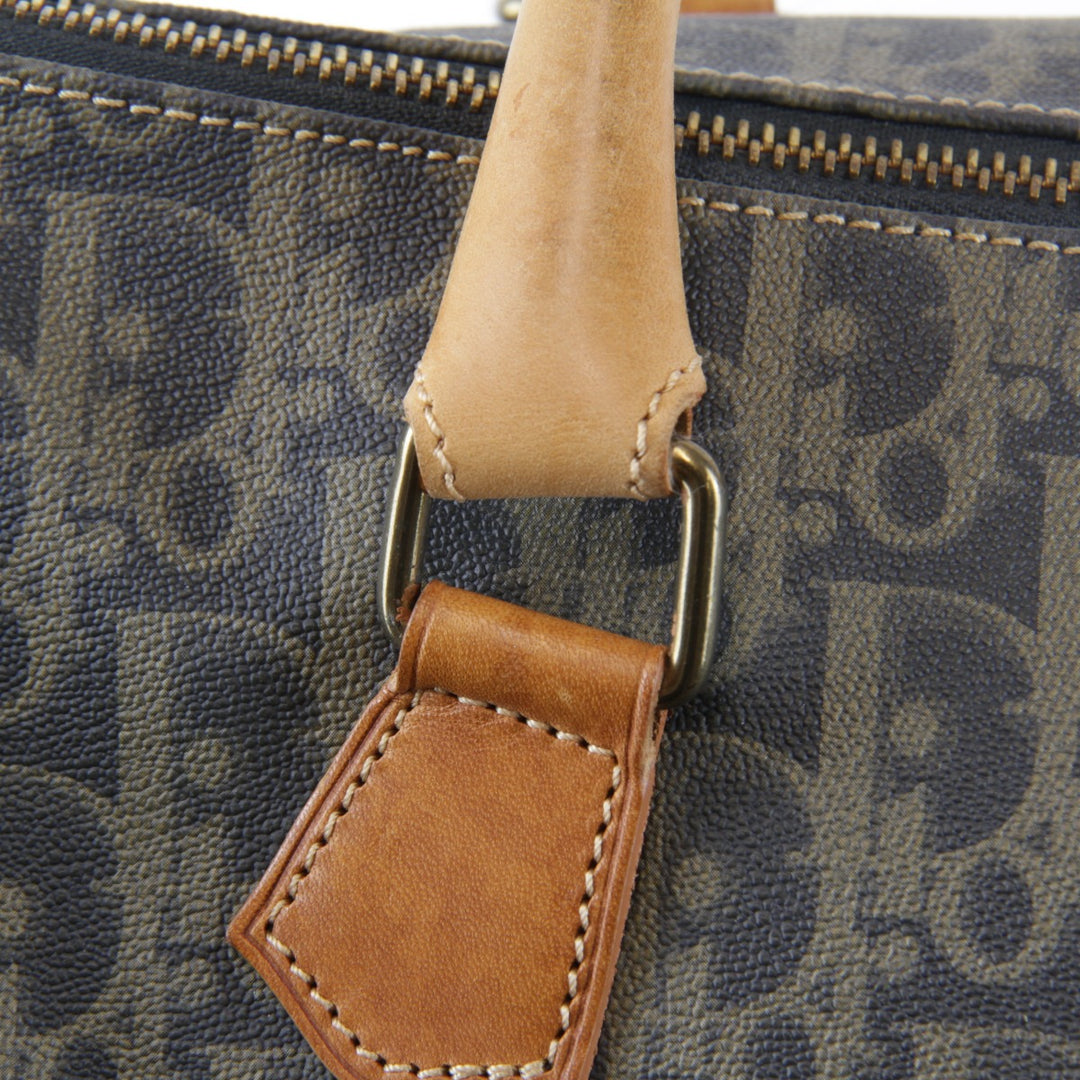 『USED』 
Christian Dior クリスチャンディオール 
 ボストンバッグ 
モノグラムキャンバス ブラウン