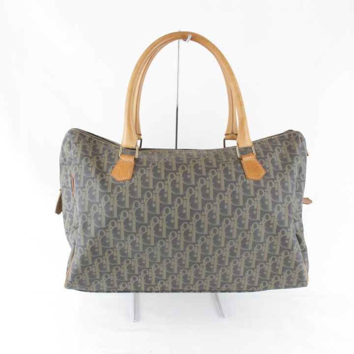 『USED』 
Christian Dior クリスチャンディオール 
 ボストンバッグ 
モノグラムキャンバス ブラウン