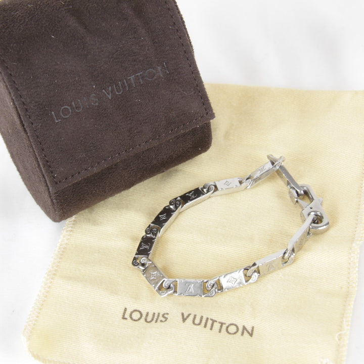 『USED』 
LOUIS VUITTON ルイ・ヴィトン 
 M0921L/AK0275 ブレスレット 
 シルバー