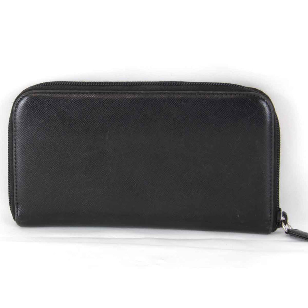 『USED』 
PRADA プラダ 
 サフィアーノ ラウンドファスナー M506A 長財布 
レザー ブラック