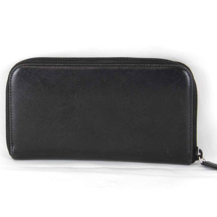『USED』 
PRADA プラダ 
 サフィアーノ ラウンドファスナー M506A 長財布 
レザー ブラック