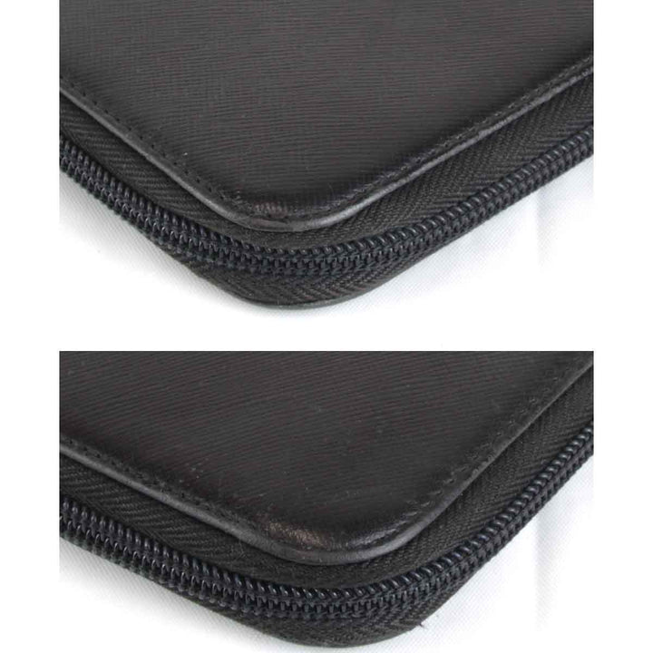 『USED』 
PRADA プラダ 
 サフィアーノ ラウンドファスナー M506A 長財布 
レザー ブラック