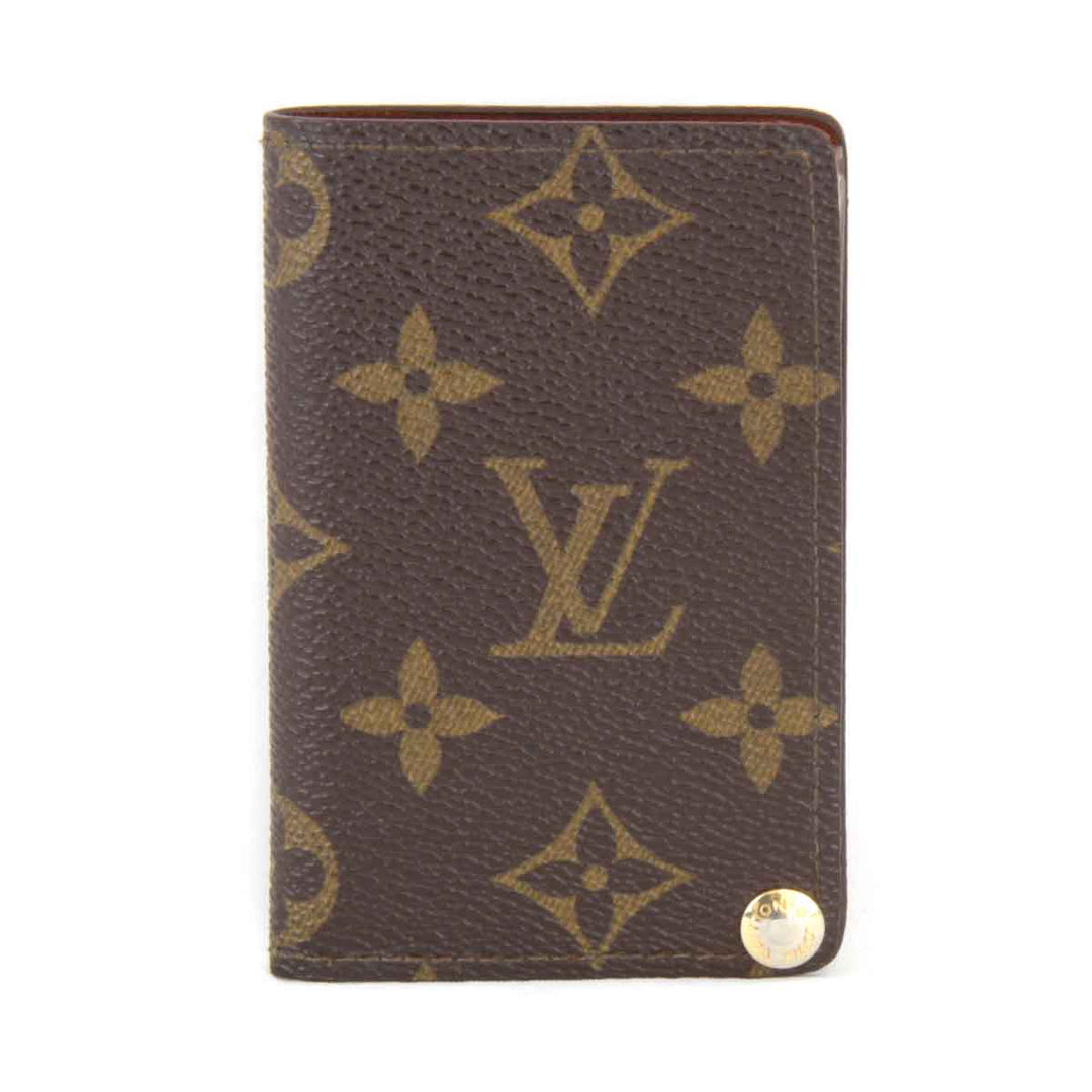 『USED』 
LOUIS VUITTON ルイ・ヴィトン 
 ポルトカルトクレディ プレッシオン M60937 カードケース 
モノグラムキャンバス ブラウン